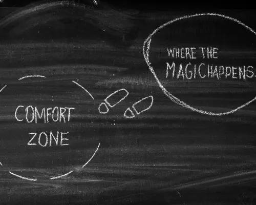 escaping the comfort zone